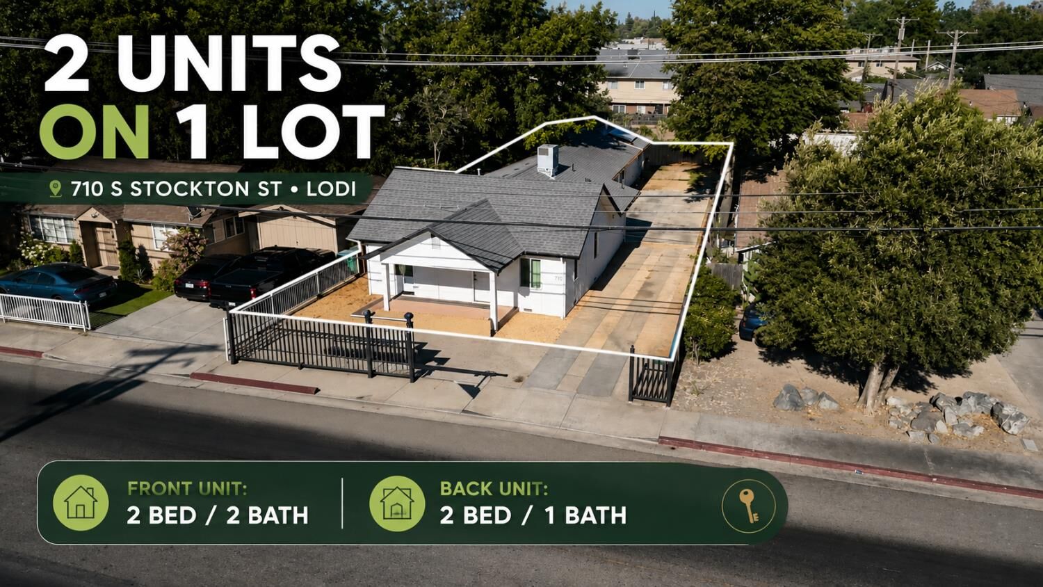 Property Photo: 710 S Stockton Street CA 95240