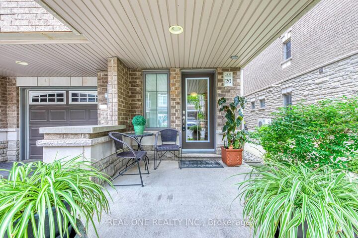 Property Photo: 2435 Greenwich Drive 20 ON L6M 0S4