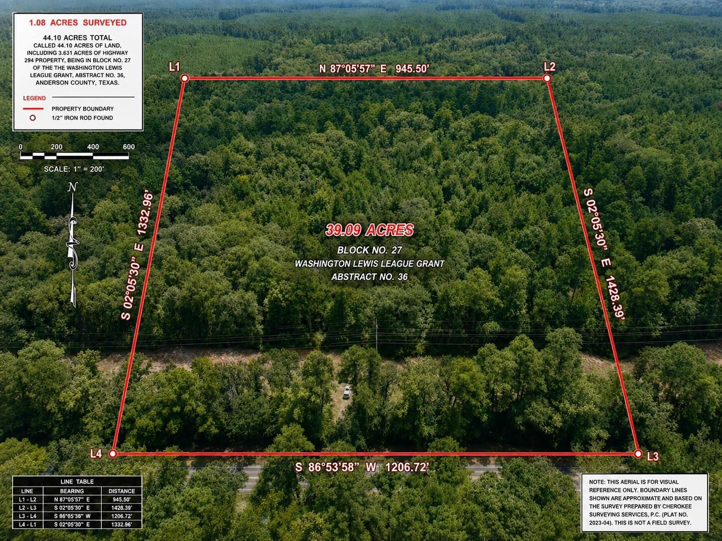 Property Photo: 0 E State Highway 294 TX 75844
