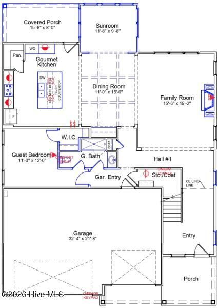 Property Photo: 3033 Coastal Dream Way NC 28451
