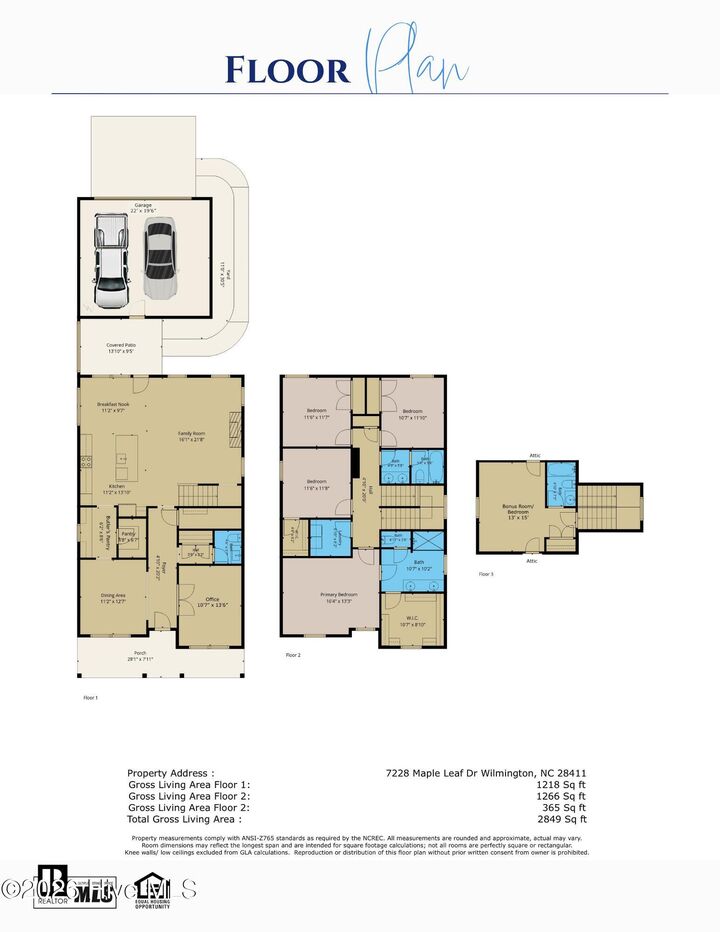 Property Photo: 7228 Maple Leaf Drive NC 28411