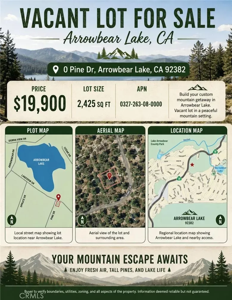 Property Photo: 0 Pine CA 92382