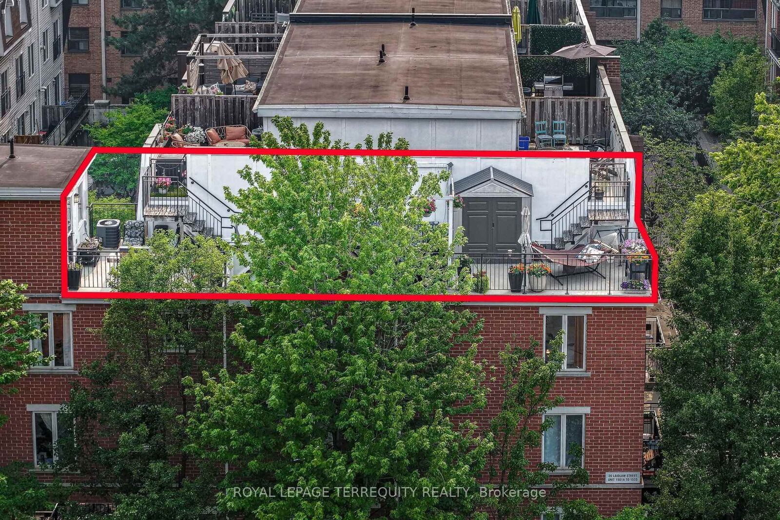 Property Photo:  26 Laidlaw Street 1501C  ON M6K 1X2 