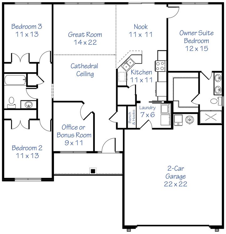 Property Photo: 12798 Towcester Court IN 46818-2320