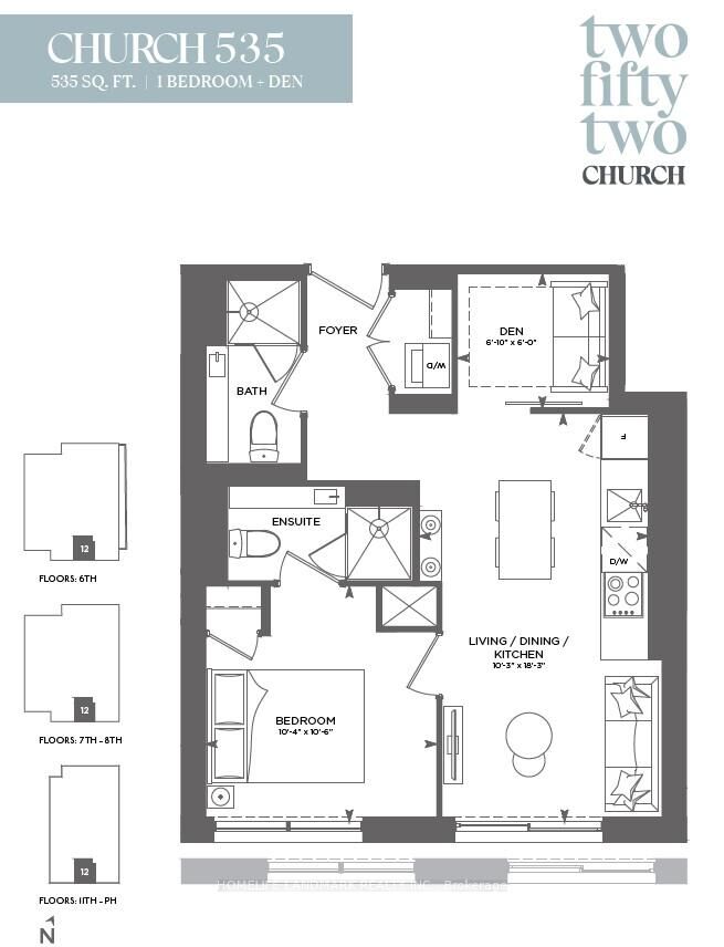 Property Photo: 252 Church Street 1912 ON M5B 1Z2
