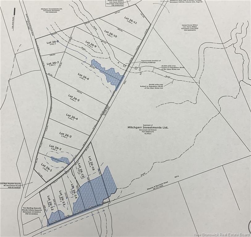 Property Photo:  Lot 26-4 Hillside  NB E4Z 2L3 
