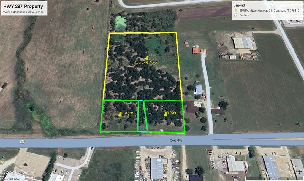Property Photo:  Tbd S US Highway 287  TX 75110 