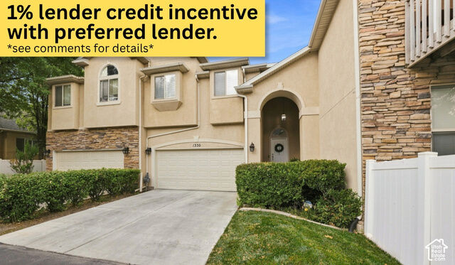 Property Photo: 1330 E Old Maple Ct S UT 84117