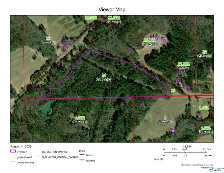 Property Photo:  20 Acres County Road 36  AL 35961 
