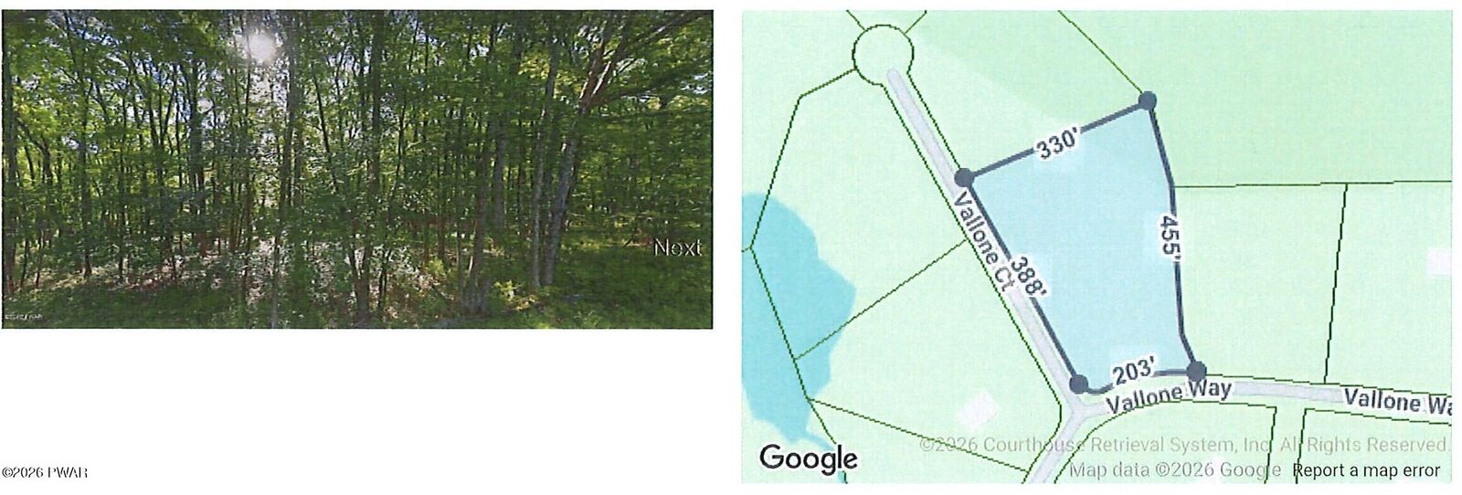 Property Photo:  Lot 11 Vallone Court  PA 18428 