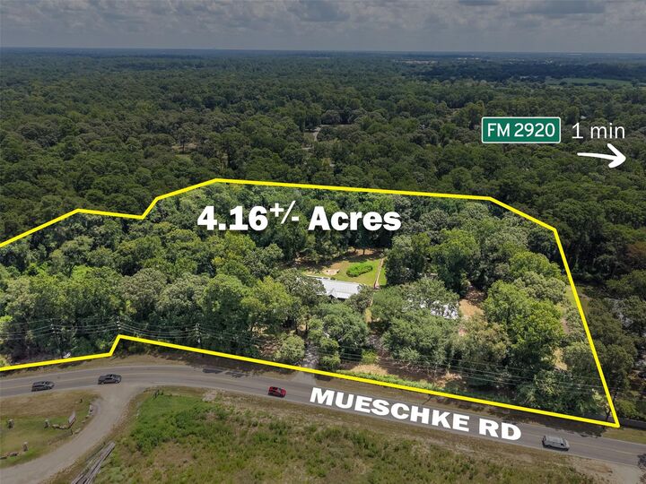 Property Photo:  22650 Mueschke Road  TX 77377 
