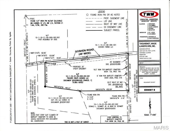 Property Photo: Xxxx Goshen Road IL 62025