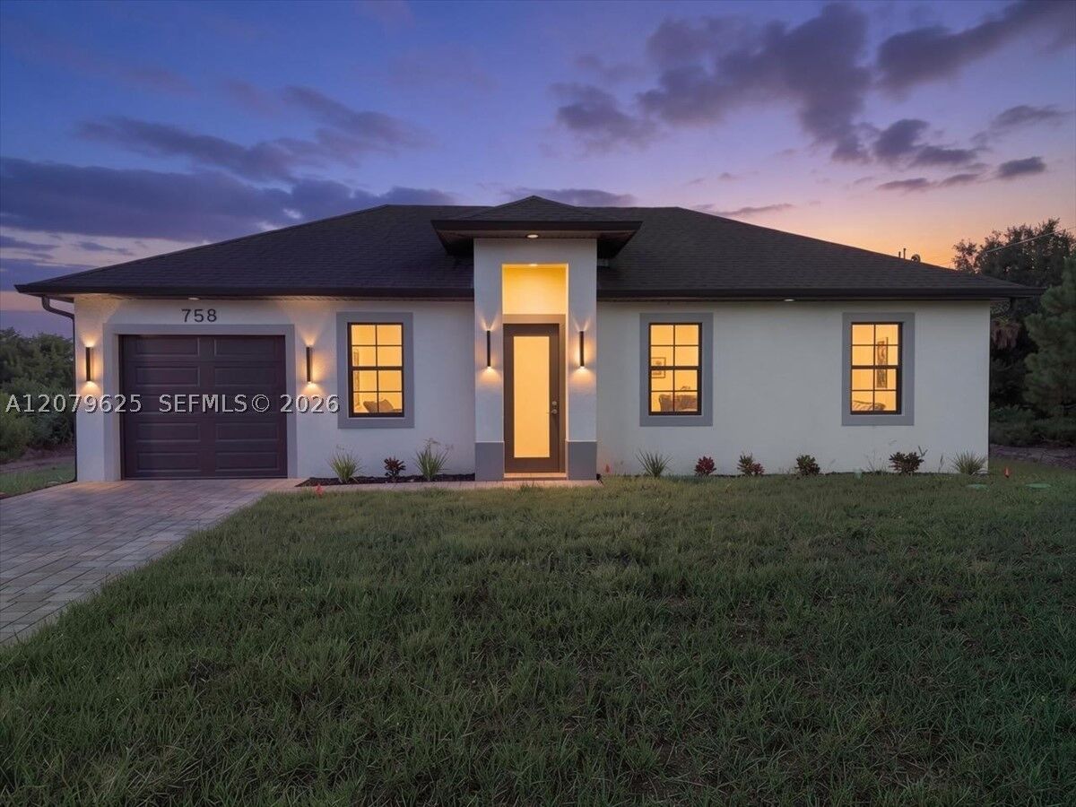 Property Photo:  758 Long Distance Ln  FL 33974 