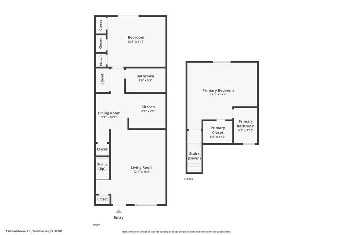 Property Photo:  196 Parkbrook Circle  FL 32301 