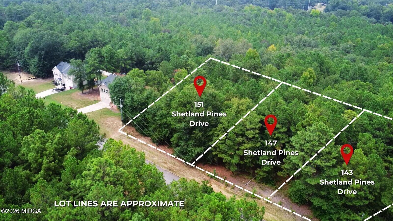 Property Photo:  151 Shetland Pines Drive  GA 31216 