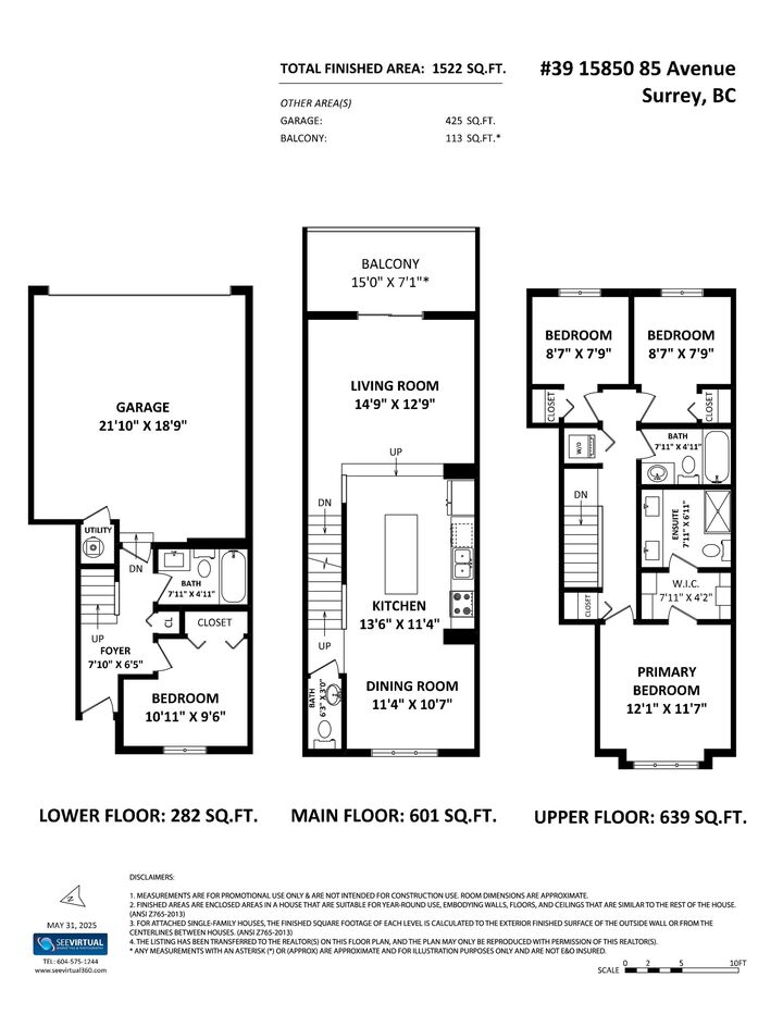 Property Photo:  15850 85 Avenue 39  BC V4N 6W2 