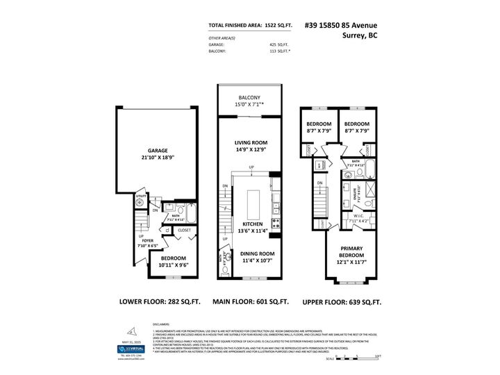 Property Photo:  15850 85 Avenue 39  BC V4N 6W2 
