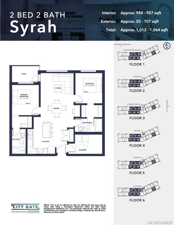 Property Photo:  2390 City Gate Blvd #611  BC V9B 7E8 