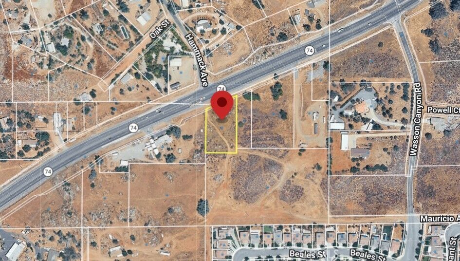 Property Photo:  74 State Highway & Hammack Ave  CA 92570 