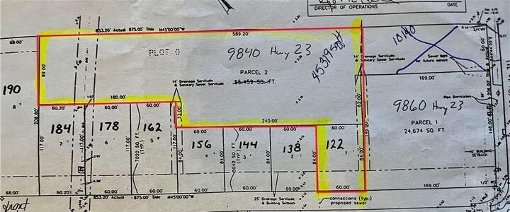 Property Photo: 9840 B Hwy 23 LA 70037