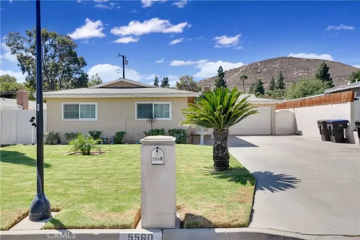 Property Photo: 5560 Cleta Drive CA 92505