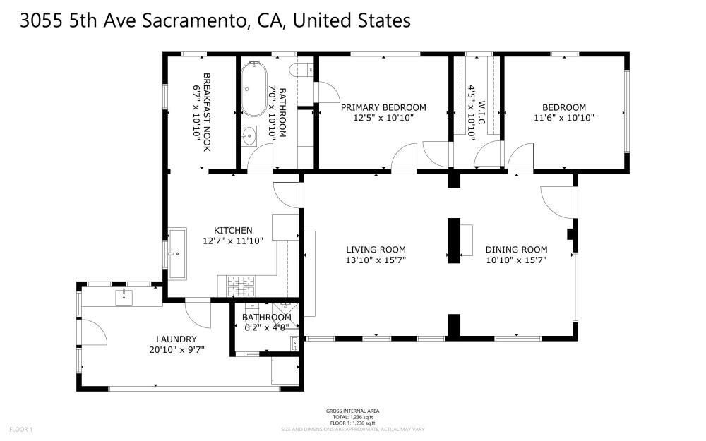 Property Photo:  3055 5th Avenue  CA 95817 