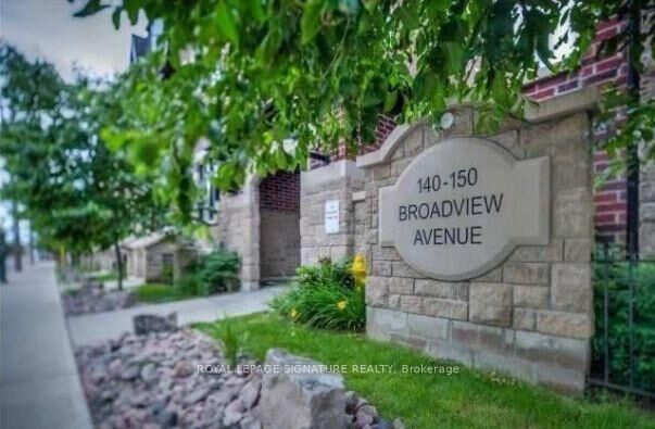 Property Photo:  150 Broadview Avenue S 23  ON M4M 0A9 