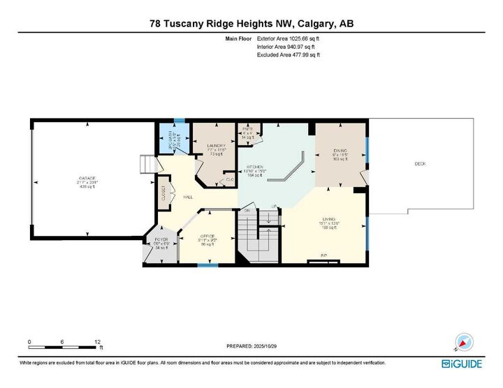Property Photo: 78 Tuscany Ridge Heights NW AB T3L 2W8