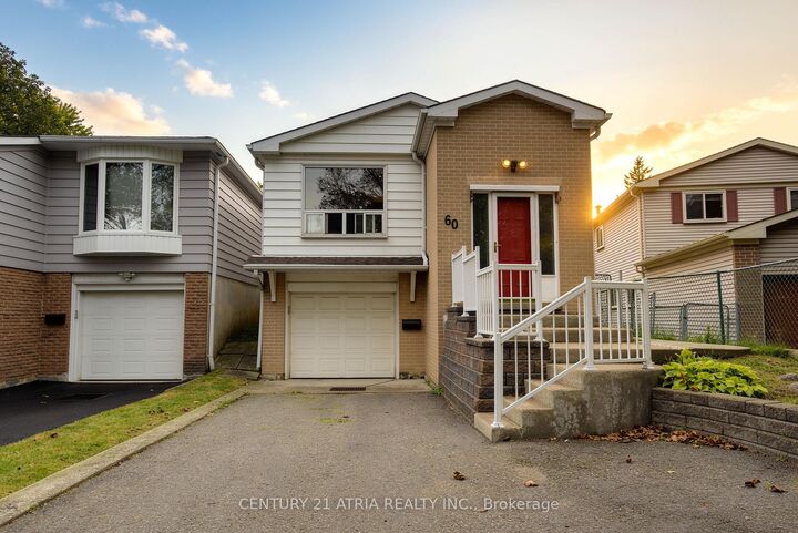 Property Photo: 60 Snowshoe Crescent ON L3T 4M6