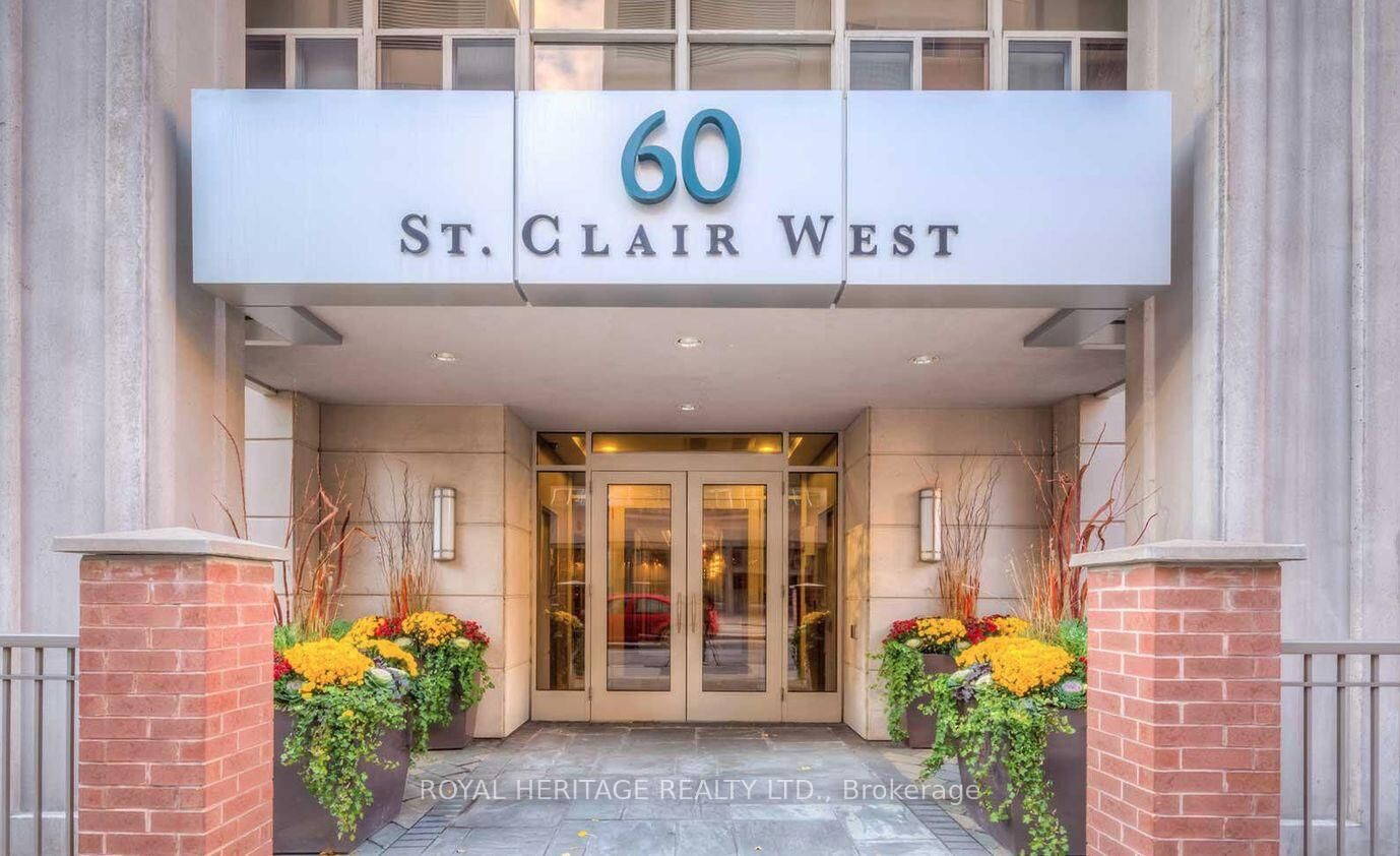 Property Photo: 60 St Clair Avenue W ON M4V 1M1
