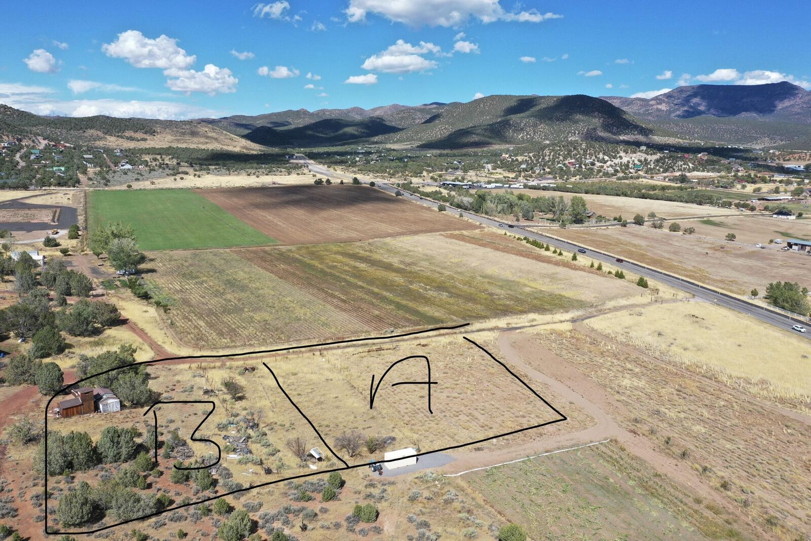 Property Photo:  Tax Id# C-14-D-NW Hwy18 1.05/A  UT 84722 