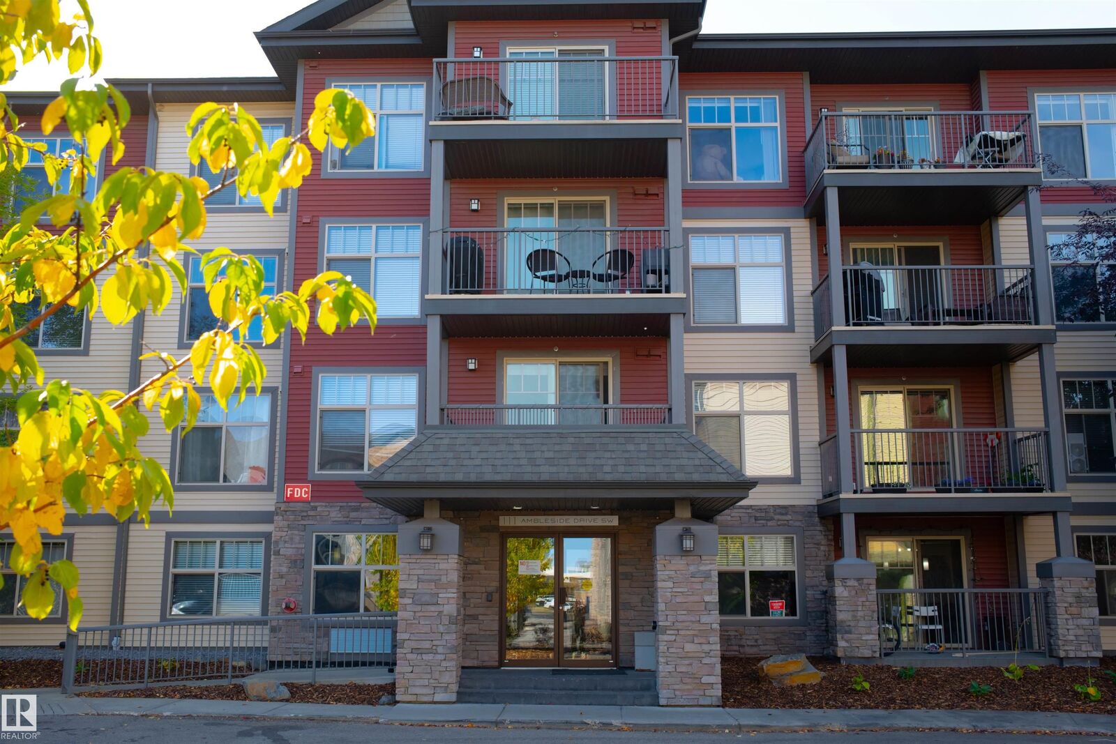 Property Photo:  111 Ambleside Drive SW 206  AB T6W 0J4 