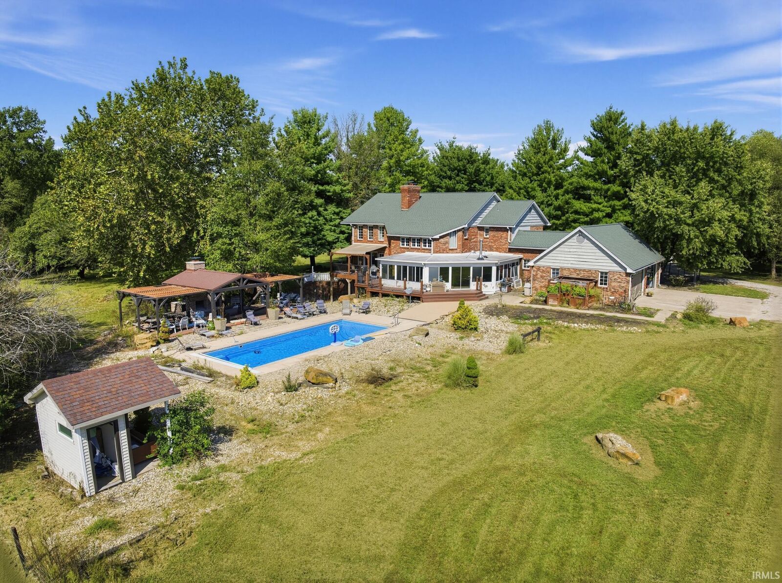 Property Photo: 300 W Oregon Church Road IN 47802-8249