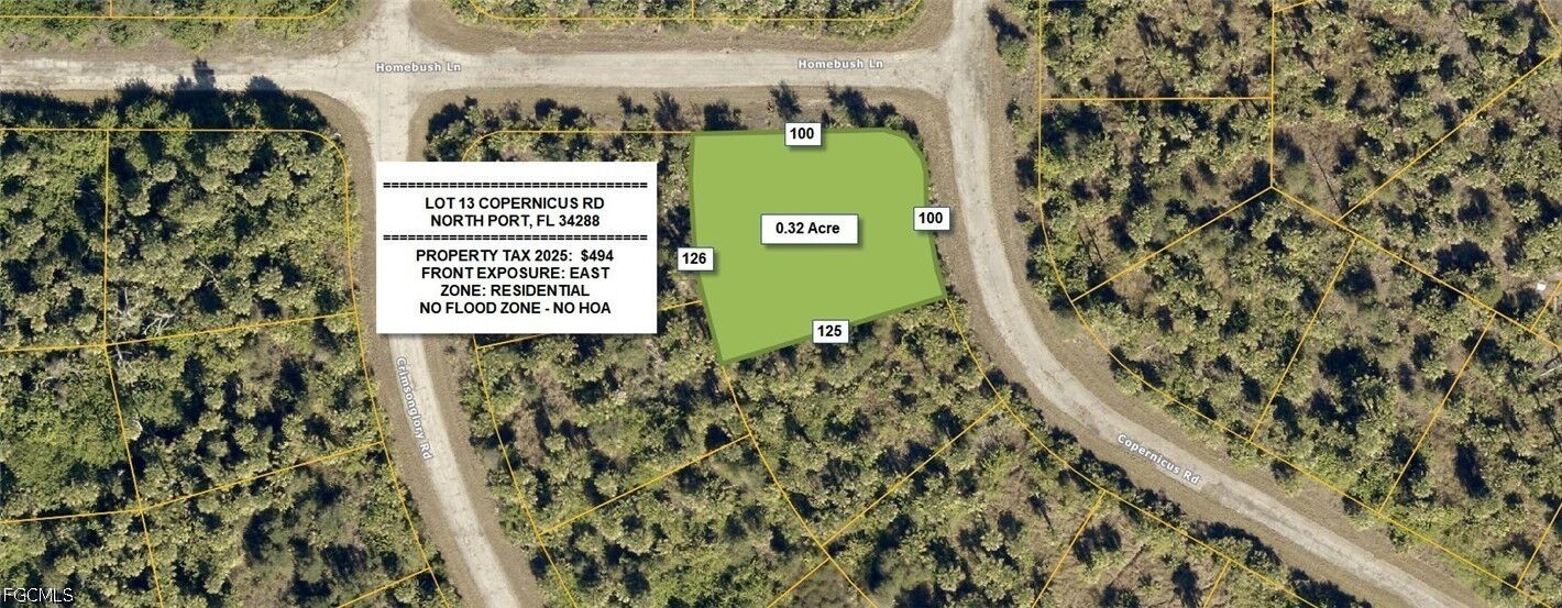 Property Photo: Lot 13 Copernicus Road FL 34288