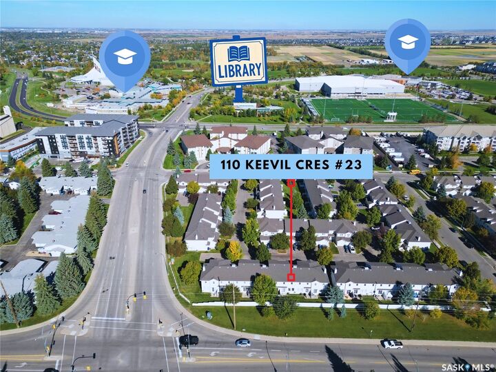 Property Photo:  110 Keevil Crescent 23  SK S7N 4N8 