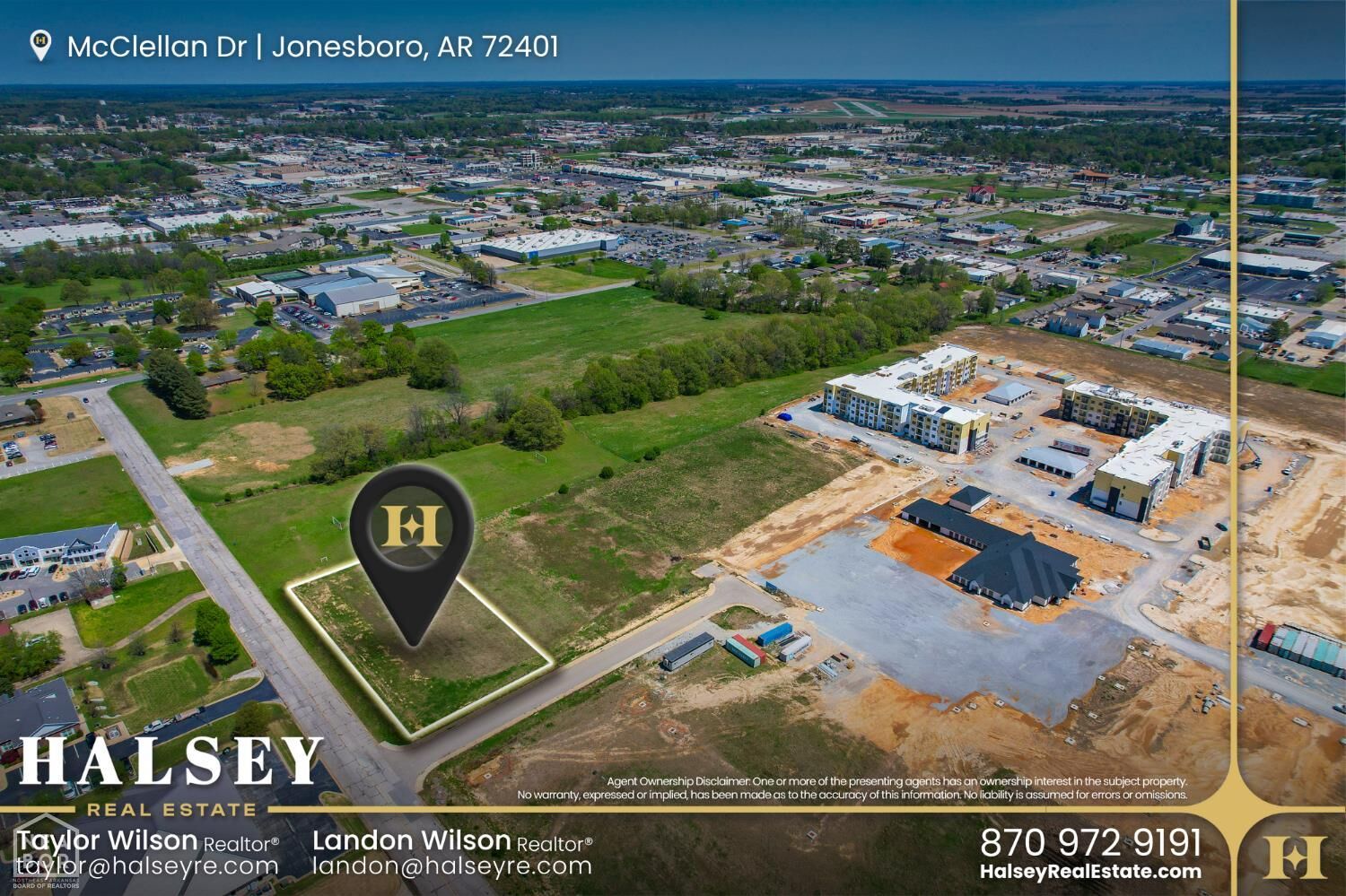 Property Photo: 1 McClellan Drive AR 72401