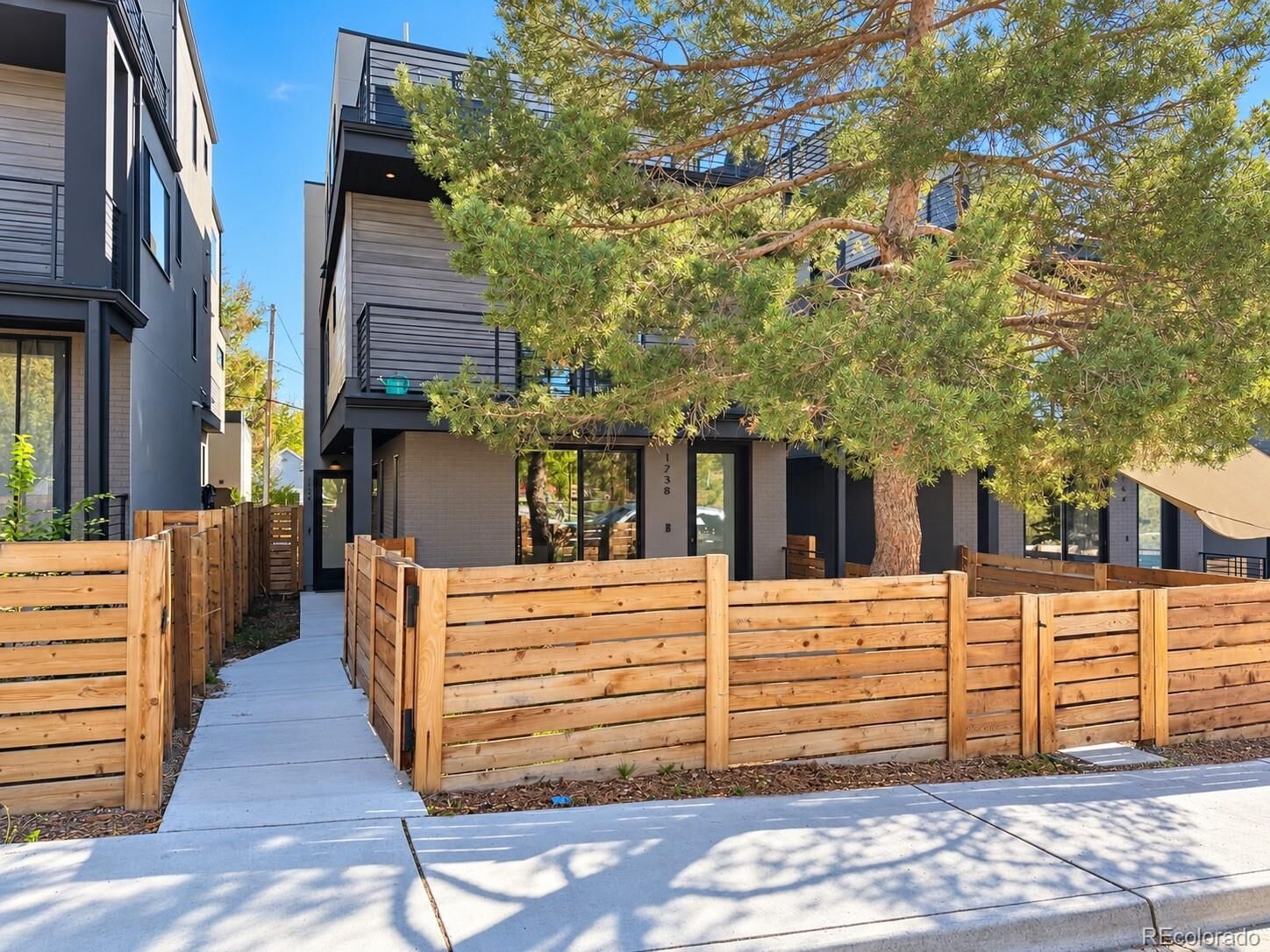Property Photo: 1240 N Tennyson Street CO 80204
