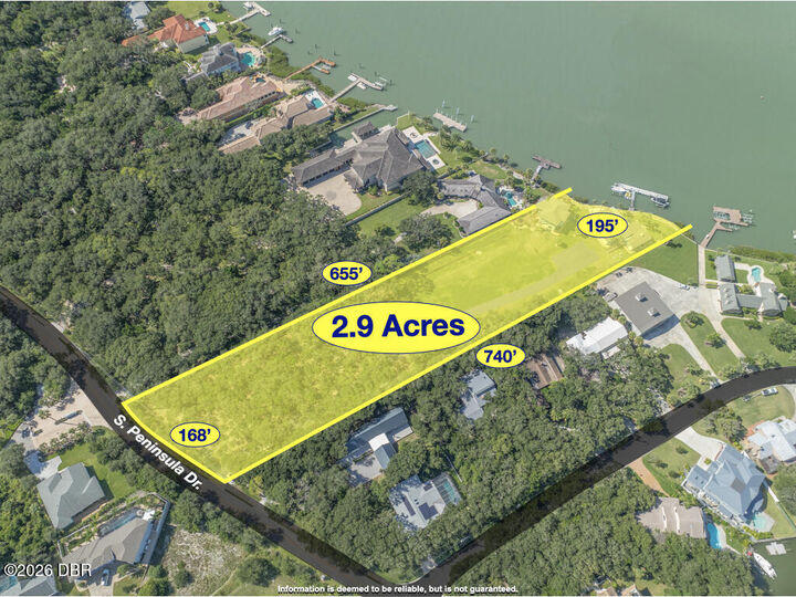 Property Photo: 4818 S Peninsula Drive FL 32127