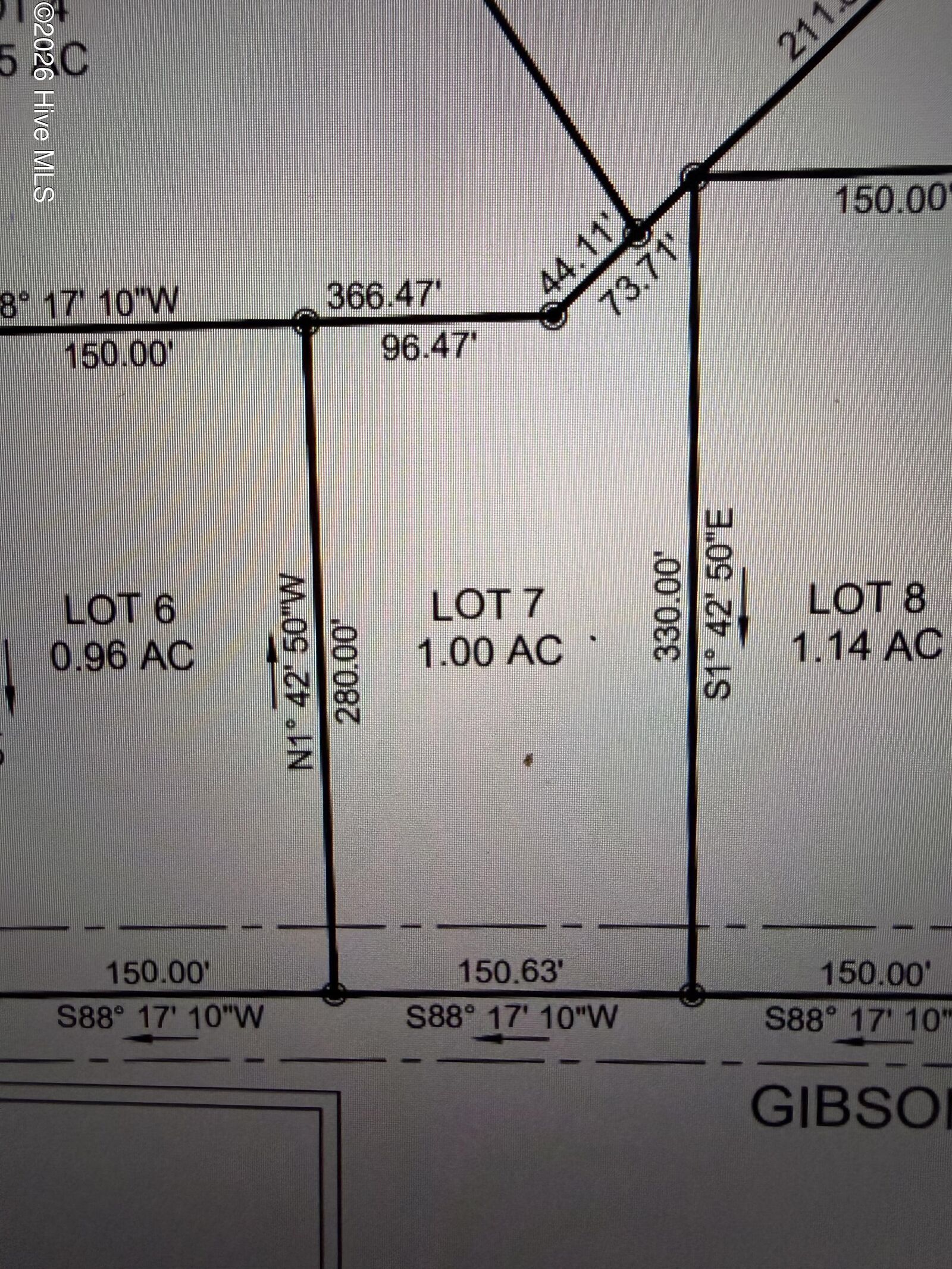 Property Photo: Lot 7 Tbd Gibson Road NC 28352