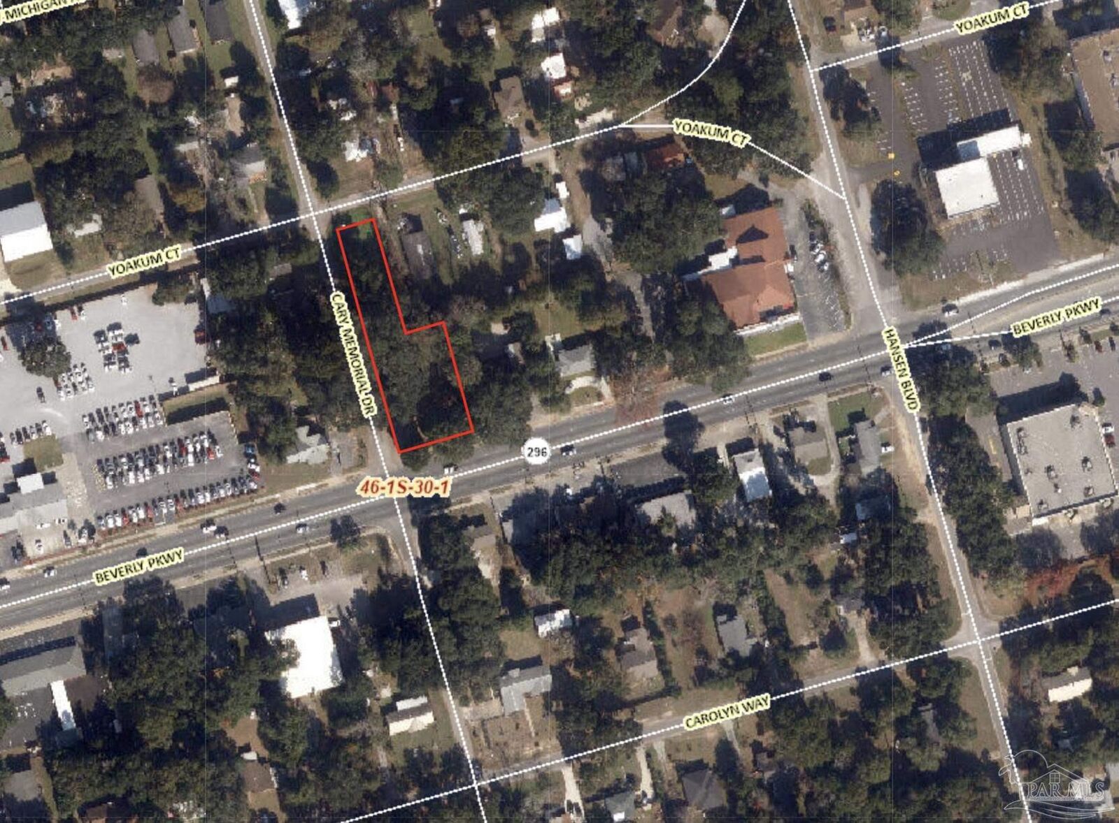 Property Photo:  808 Cary Memorial Dr  FL 32505 
