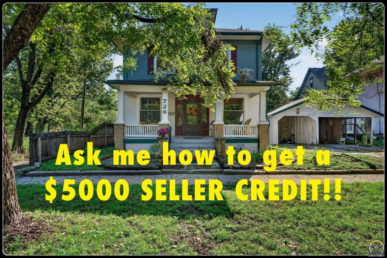 Property Photo: 726 SW Buchanan St KS 66606