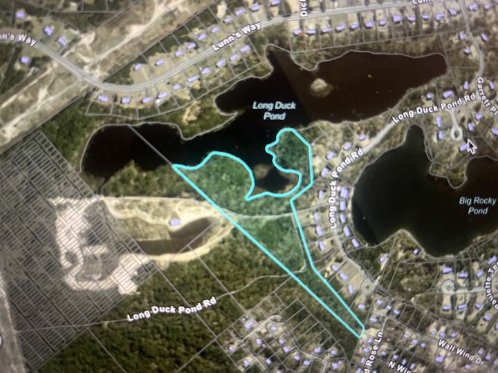 Property Photo:  0 Long Duck Pond Rd  MA 02360 