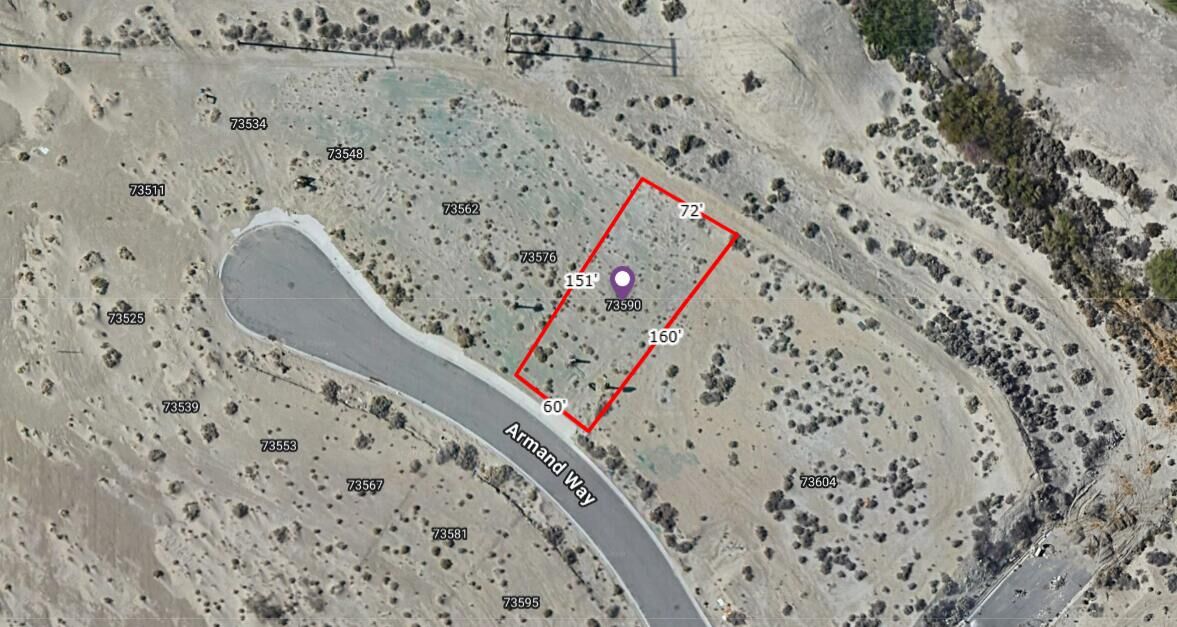 Property Photo: 73590 Armand Way CA 92276