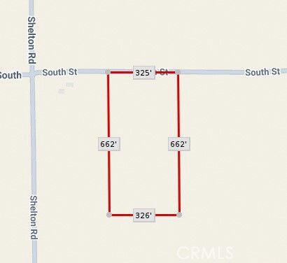Property Photo: 2 South Street CA 92277