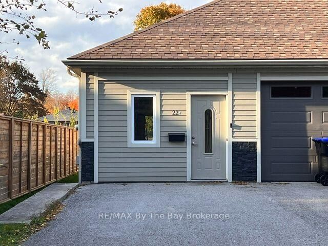 Property Photo:  22 Edward Street W Unit A  ON L0M 1G0 