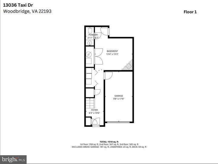 Property Photo:  13036 Taxi Drive  VA 22193 