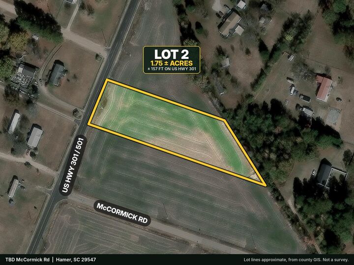 Property Photo: Tbd Highway 301 SC 29547