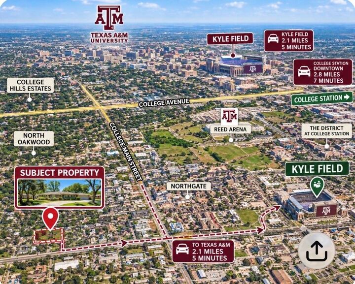 Property Photo:  3907 College Main Street  TX 77801 