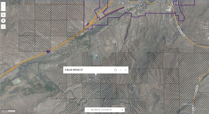 Property Photo:  Tbd Blue Ridge Street  NV 89801 