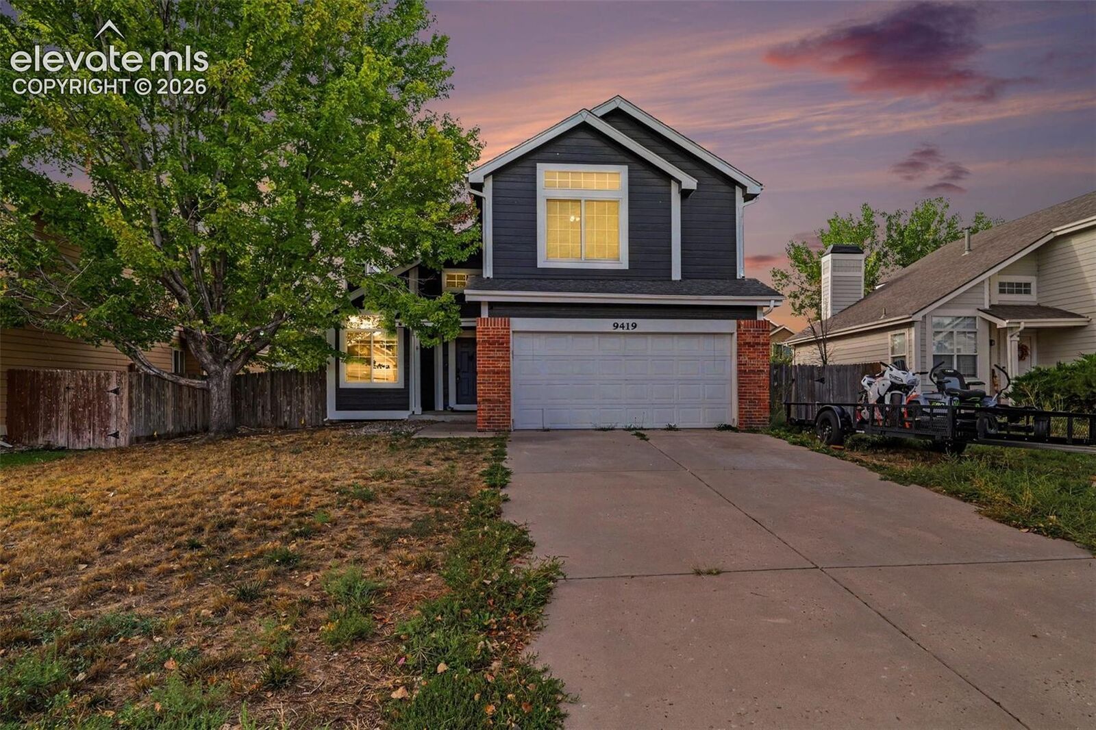 Property Photo: 9419 Daystar Terrace CO 80925